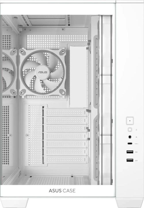 купить Корпус для ПК ASUS A32 PLUS TG ARGB White no PSU в Кишинёве 