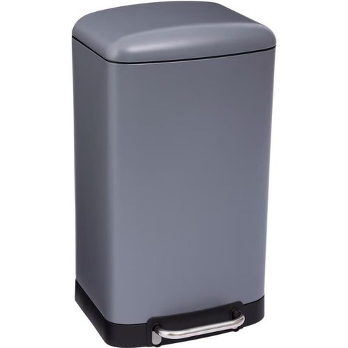 cumpără Coș de gunoi 5five 51982 Ariane 30l, gri, cu pedala în Chișinău 