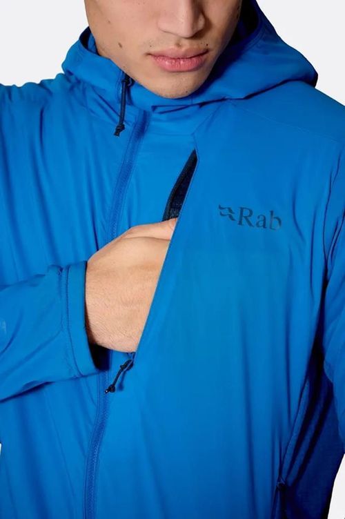 cumpără Îmbrăcăminte sport Rab Scurta barbati Ascendor Summit Hoody Maya Blue XL (QFG-56-MYB-XLG) în Chișinău 