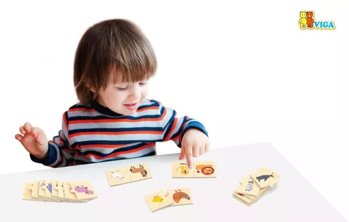 cumpără Puzzle Viga 44648 Joc logic de puzzle Mama și copilul 24 elem. în Chișinău 