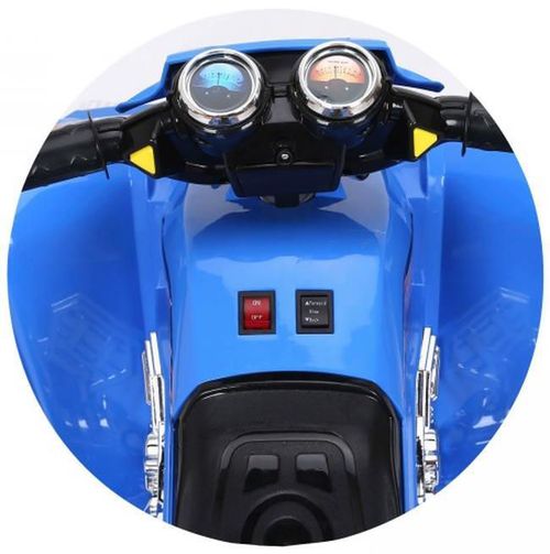 cumpără Mașină electrică pentru copii Chipolino ELBCR0212BL ATV 12V Cross blue în Chișinău 