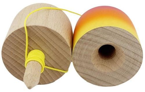 купить Активная игра Essa 165840 Kendama Pill X Original, profesională, gradient roz-portocaliu-galben в Кишинёве 