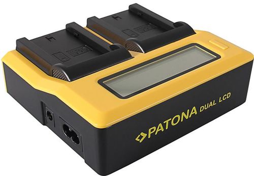 купить Зарядное устройство для фото-видео Patona 7683, Dual LCD USB Charger for Sony NP-FZ100 в Кишинёве 