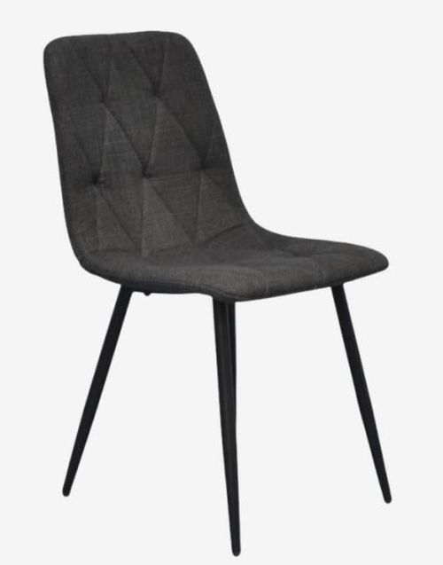 купить Комплект стол и стулья Evelin di Costacurta стол DT-432-3R B + 4 стула YTC-080B Dark grey в Кишинёве 