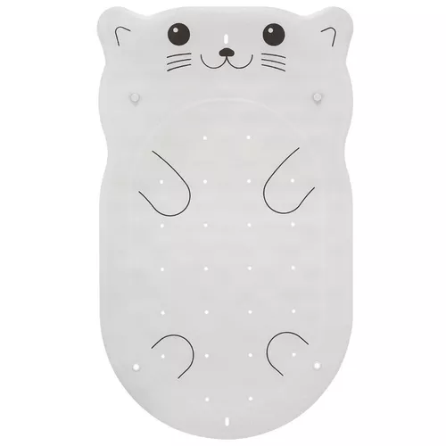 купить Коврик для ванной Roxy Kids BM-4576-CAT Коврик для ванны антискользящий 76x45см, Кот, с отверстиями в Кишинёве 