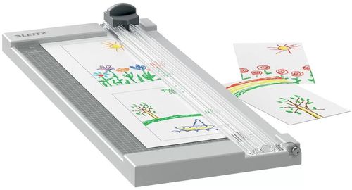 cumpără Ghilotina hârtie Leitz 90250000 Trimmer Home Precision, A4, 8 foi, gri în Chișinău 