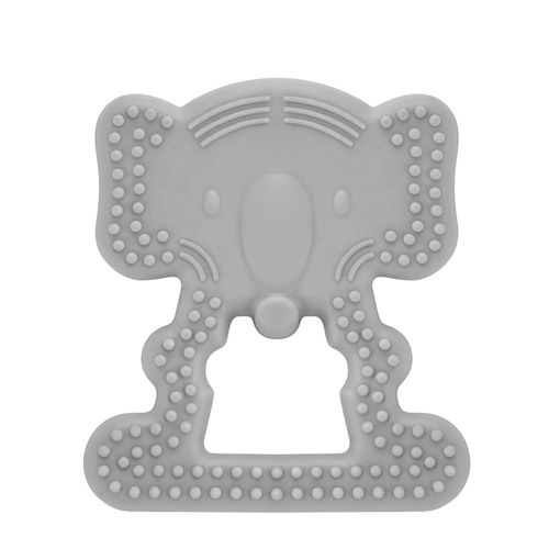 Jucarie dentitie din silicon BabyJem Elephant 