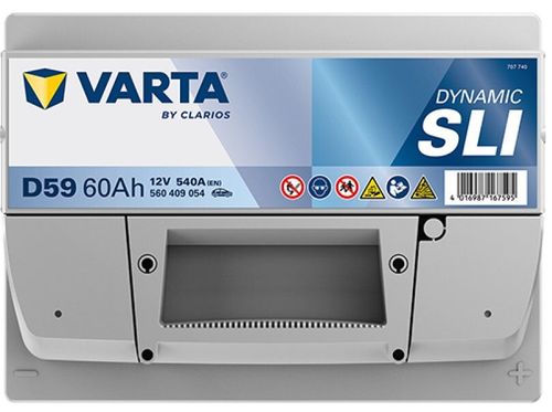 купить Автомобильный аккумулятор Varta 60AH 540A(EN) клемы 0 (242x175x175) S4 004 (560409054K262) в Кишинёве 