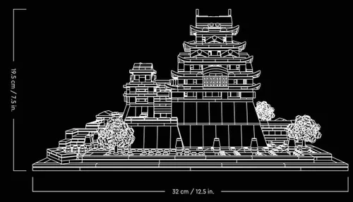 cumpără Set de construcție Lego 21060 Himeji Castle în Chișinău 