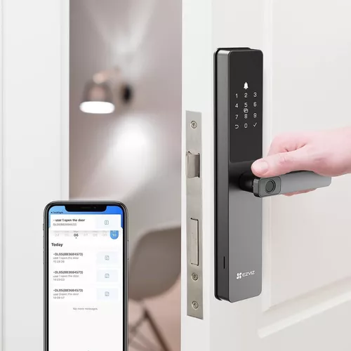 cumpără Lacat inteligent EZVIZ CS-DL05-R201-WBCP-GR Smart Fingerprint Lock în Chișinău 