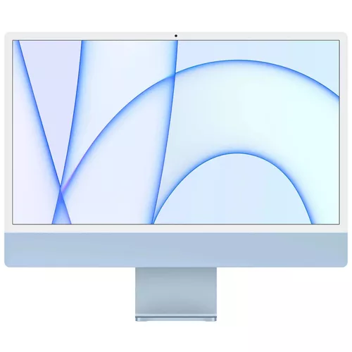 купить Компьютер моноблок Apple iMac 24" 2021 Retina 4.5K M1 256GB 8GPU Blue MGPK3 в Кишинёве 