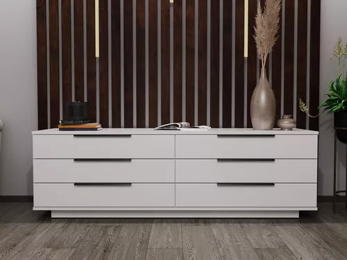 cumpără Comodă Bayro Napoli 1800x560x500 белый мат în Chișinău 