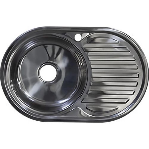 купить Мойка кухонная Rubano HD7750A-P incastrabila 770x500x180mm. (stânga),inox, luciu-0,8mm в Кишинёве 