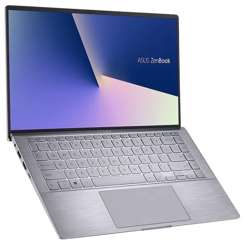 купить Ноутбук 14.0" ASUS ZenBook 14 UM431IQ Light Grey, AMD Ryzen 5 4500U 2.3-4.0Ghz/8GB/SSD 256GB M.2 NVMe/GeForce MX350 2GB/WiFi 6 802.11ax/BT5.0/HDMI/HD WebCam/Illuminated Keyb/Number Pad/14" IPS FHD LED Backlit Anti-Glare display (1920x1080)/EndlessOS UM433IQ-A5037 в Кишинёве 