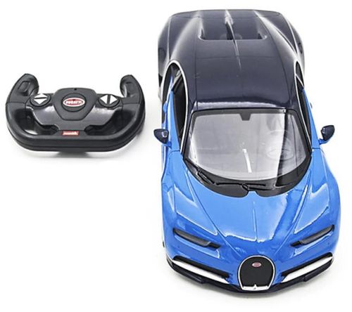 cumpără Jucărie cu telecomandă Rastar 75700 Bugatti Chiron,1:14 albastra, 27048 în Chișinău 