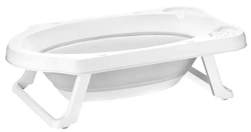 купить Ванночка Sevi Bebe 368-13 Ванночка складная с аксессуарами серый в Кишинёве 