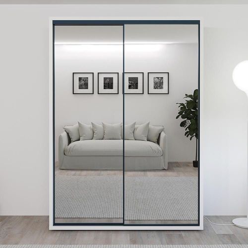 cumpără Dulap Bayro Parma 1600x2250x600 белый, купе în Chișinău 