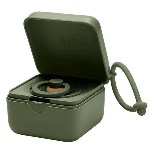 купить Пустышка BIBS 4200218 Cutie multifunctionala Hunter Green pentru depozitare suzete в Кишинёве 