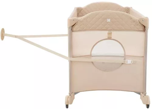 купить Манеж Kikka Boo 31003010111 Patut pliabil cu 2 niveluri Milky Way Beige 2023 в Кишинёве 