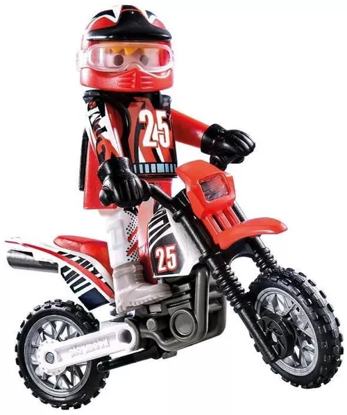 купить Игрушка Playmobil PM9357 Motocross Driver в Кишинёве 