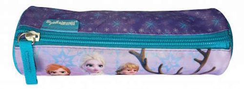 cumpără Penar școlar Promstore 52827 Penar-tuba 21x7.5cm Bambino Frozen, textil în Chișinău 