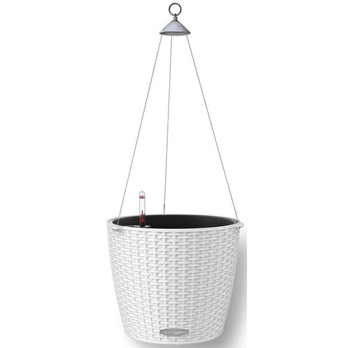 купить Цветочный горшок Lechuza Nido Cottage, White в Кишинёве 