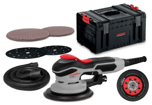 cumpără Mașina de polisat Crown CT13704SV IMC эксцентр.кругл. Ø125/150мм 350W în Chișinău 