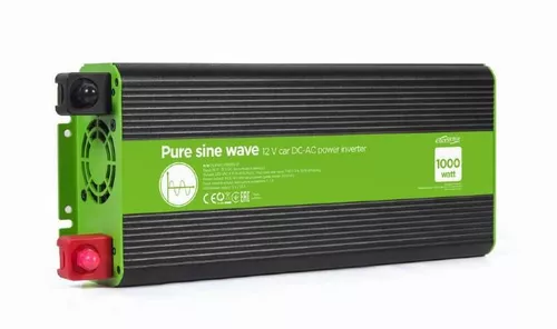 купить Автомобильный инвертор Energenie EG-PWC-PS1000-01, 12 V Pure sine wave car DC-AC power inverter в Кишинёве 