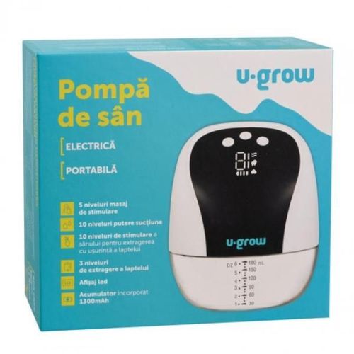 cumpără Pompă pentru sân U-Grow UGXN-D268 Pompa de sân electrică și portabilă în Chișinău 