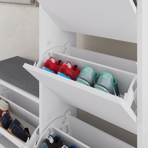 cumpără Raft pentru încălțăminte Hanah Home Dude White în Chișinău 