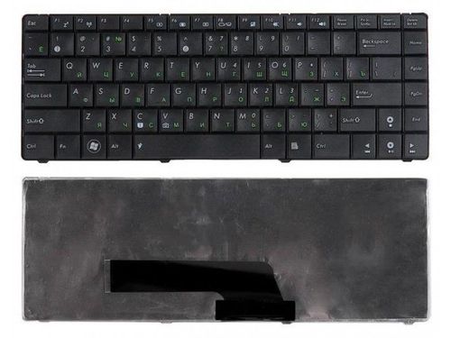 купить Keyboard Asus K40 ENG/RU Black в Кишинёве 