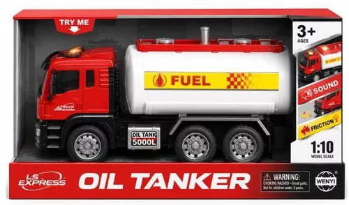 cumpără Mașină Wenyi WY1123A 1:10 Cisternă Oil Tanker cu fricțiune (lumini/sunete) în Chișinău 