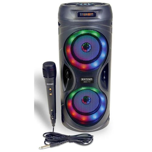купить Аудио гига-система Bontempi 491040 Set karaoke cu microfon, lumina si displey, cod 60768 в Кишинёве 