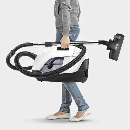купить Пылесос с водяным фильтром Karcher DS 6 White + WV 1 PLUS White в Кишинёве 