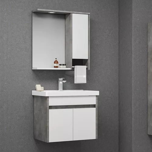 купить Зеркало для ванной Orka Aydos 85 Silver в Кишинёве 