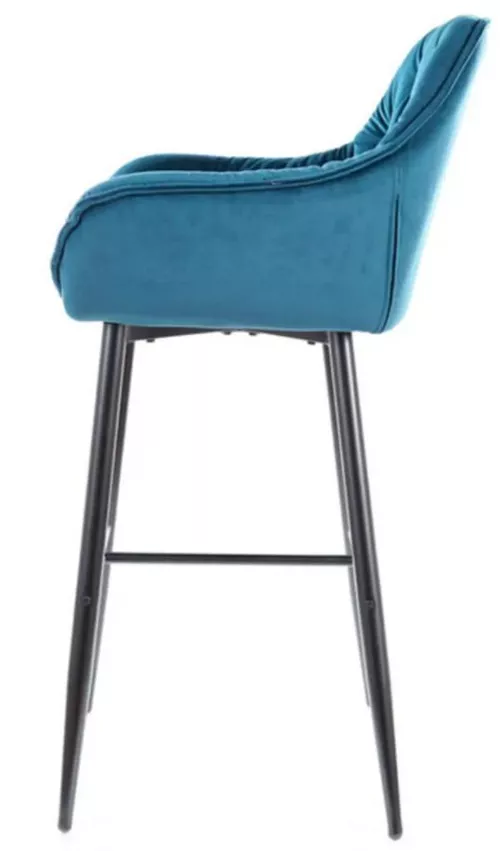 cumpără Scaun de bar Signal Cherry H-1 velvet în Chișinău 