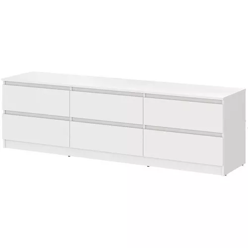 купить Тумба напольная для TV MebelStar NEO 6S 180x43x53 White (MBS-1288) в Кишинёве 
