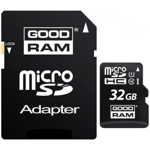 cumpără Card de memorie flash GoodRam M1AA-0320R12, Micro SD Class 10 + adapter în Chișinău 