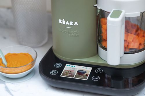 Аппарат для готовки с Wi-Fi Beaba Babycook Smart Grey Green 
