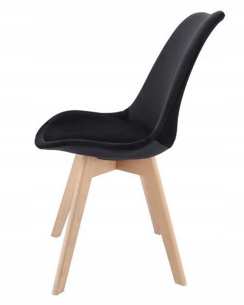 купить Стул Jumi Bari negru в Кишинёве 