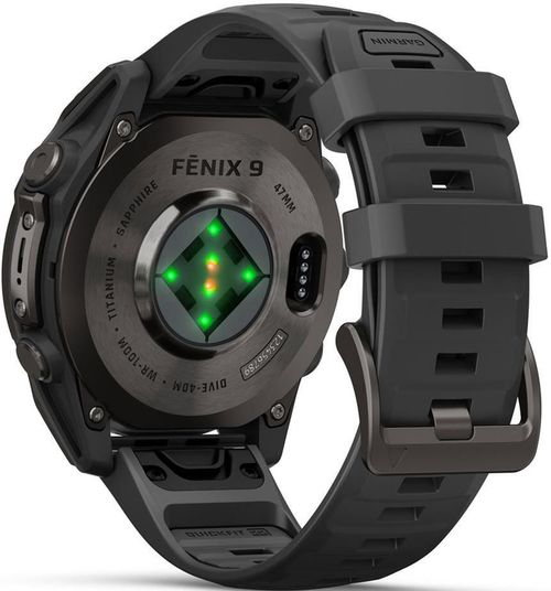cumpără Ceas inteligent Garmin Fenix 9, 47mm, Carbon DLC, Black Band (010-04762-11) în Chișinău 