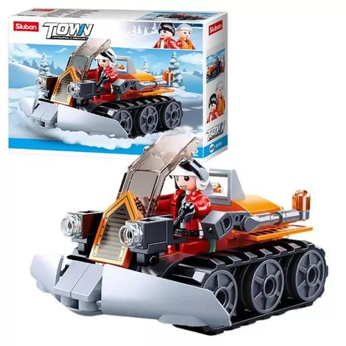 cumpără Set de construcție Sluban B0950 ATV pentru deszăpezire, 82 elem în Chișinău 