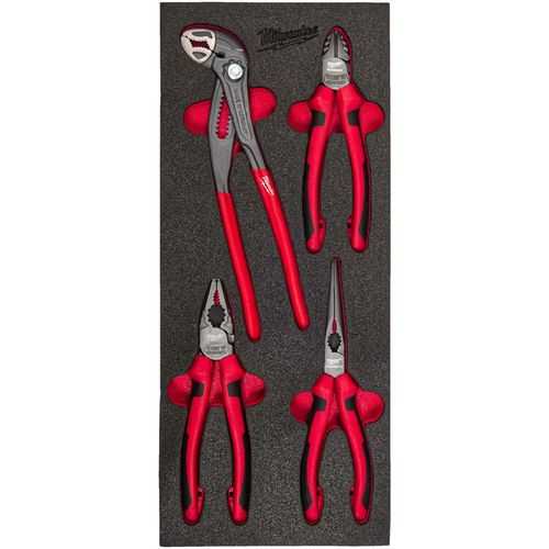 купить Плоскогубцы Milwaukee 4932493631 4 clesti in insertie de spuma в Кишинёве 
