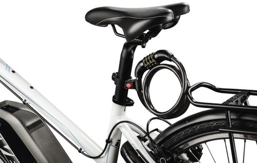 купить Аксессуар для велосипеда Hama 178111 Bicycle Combination Spiral Lock, 120 cm в Кишинёве 