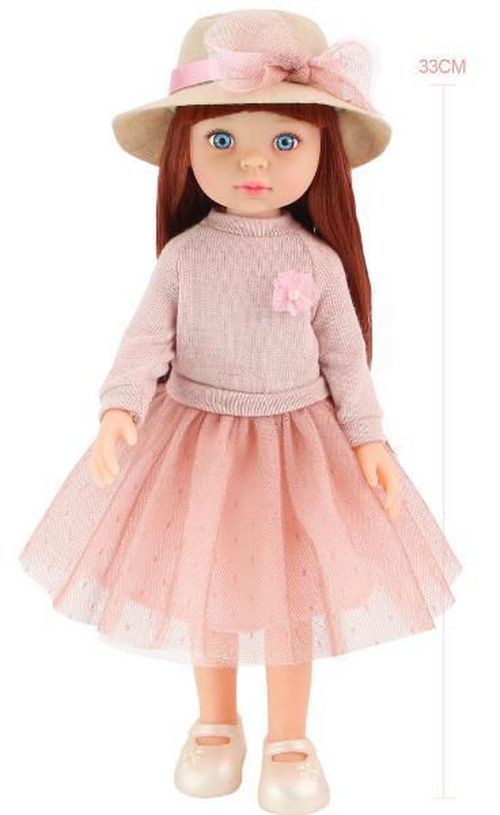 купить Кукла Essa 91099-B Păpușa Mica Milly, în rochie de toamnă, 33 cm в Кишинёве 