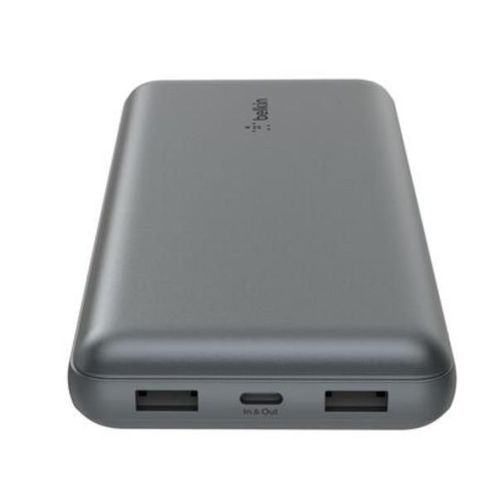cumpără Acumulator extern USB (Powerbank) Belkin BPB012BTGY 20k power bank 15w Space grey în Chișinău 