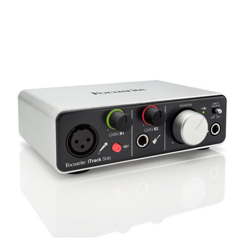 купить DJ контроллер Focusrite iTrack Solo Lighting USB Audio Interface в Кишинёве 