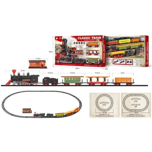 cumpără Set de construcție Richi (12549) Cale ferata pe baterii în Chișinău 