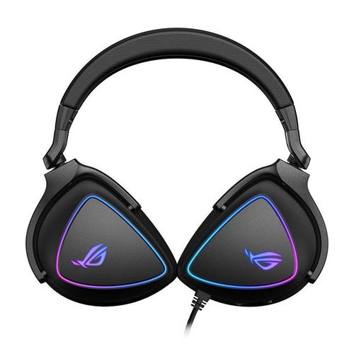 купить Проводные игровые наушники ASUS Gaming Headset ROG Delta S, USB-C, AI noise-canceling mic, MQA rendering technology, Hi-Res ESS 9281 QUAD DAC, Headphones 20 ~ 40000 Hz, Mic 100 ~ 10000 Hz, Virtual 7.1, RGB lighting в Кишинёве 