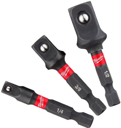 купить Набор головок, бит, насадок Milwaukee 4932479228 Set adaptori cu impact 3buc в Кишинёве 